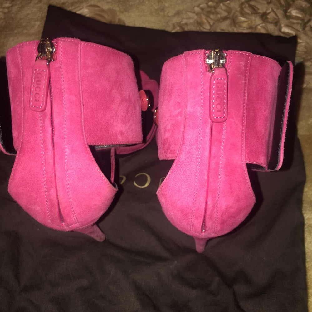 Pink auth Gucci Heel - Picture 5 of 7